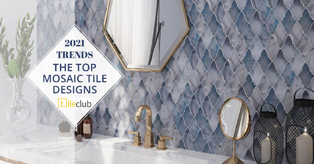 Tiny mosaic tiles are a big trend