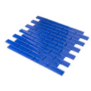 Cobalt Blue Glass Brick Tile