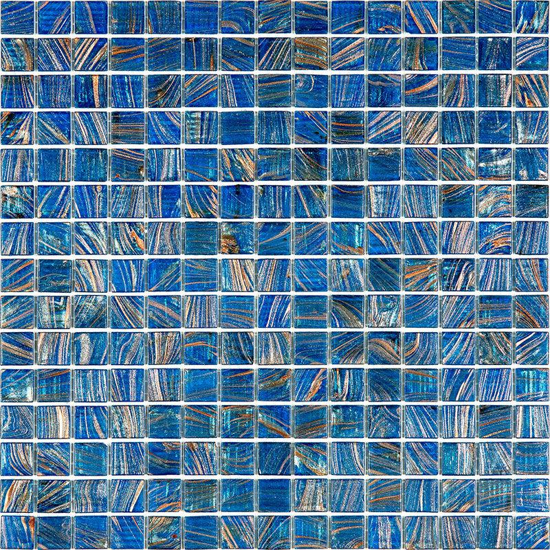 Swirled Glass Swimming Pool Tiles