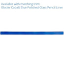 Glacier Cobalt Blue 4X16 Polished Glass Tile