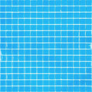 Hawaiian Blue Squares Glass Pool Tile Sample