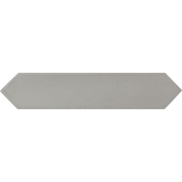 Gray ceramic picket tile