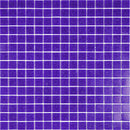 Speckled Deep Blue Squares Glass Pool Tile Sample