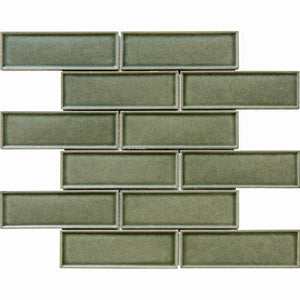 2x6 Dimension Sage Green Brick Sample