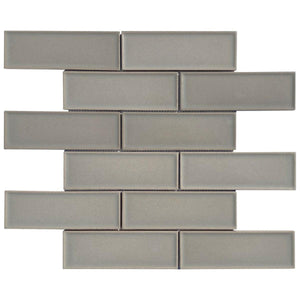 2x6 Dimension Pale Gray Brick Sample