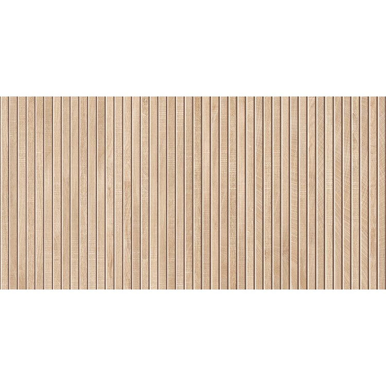 Japandi Maple Slat Wall Tile Sample