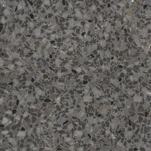 Constellation Black Terrazzo Porcelain Tile Sample