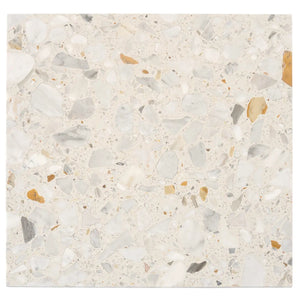 Summer Gold Terrazzo Resin Tile Sample