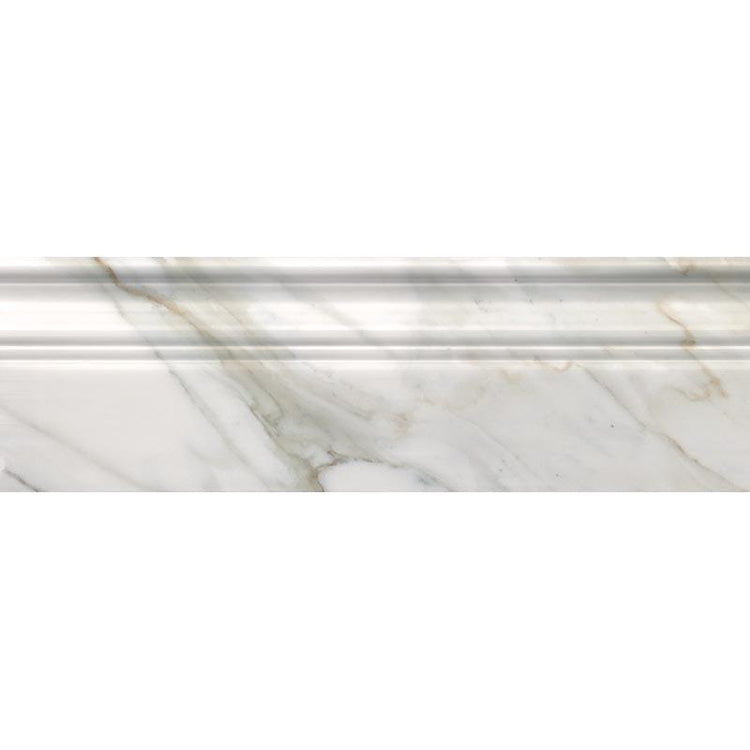 Calacatta Gold Marble Baseboard Polished