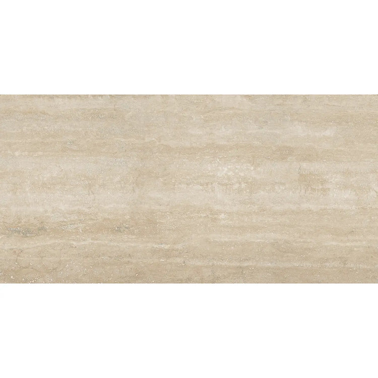 Eterica Sand Travertine 24x48 Porcelain Tile