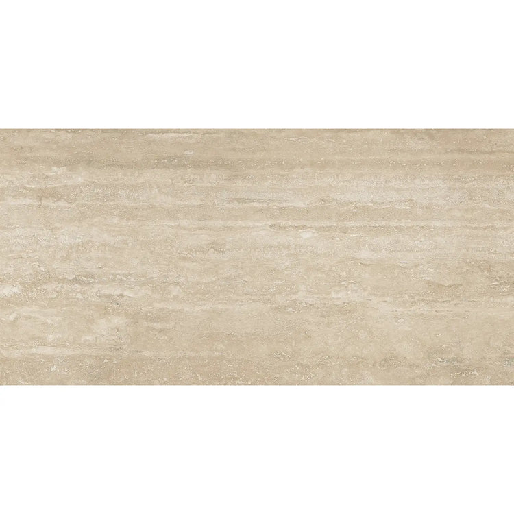 Eterica Sand Travertine 24x48 Porcelain Tile