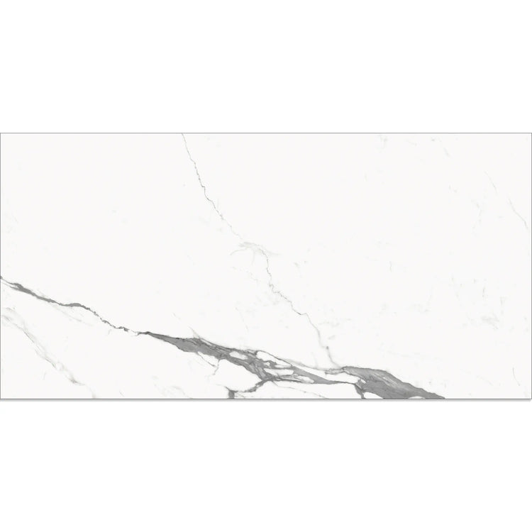 Eterica White & Gray Marbled 24x48 Porcelain Tile