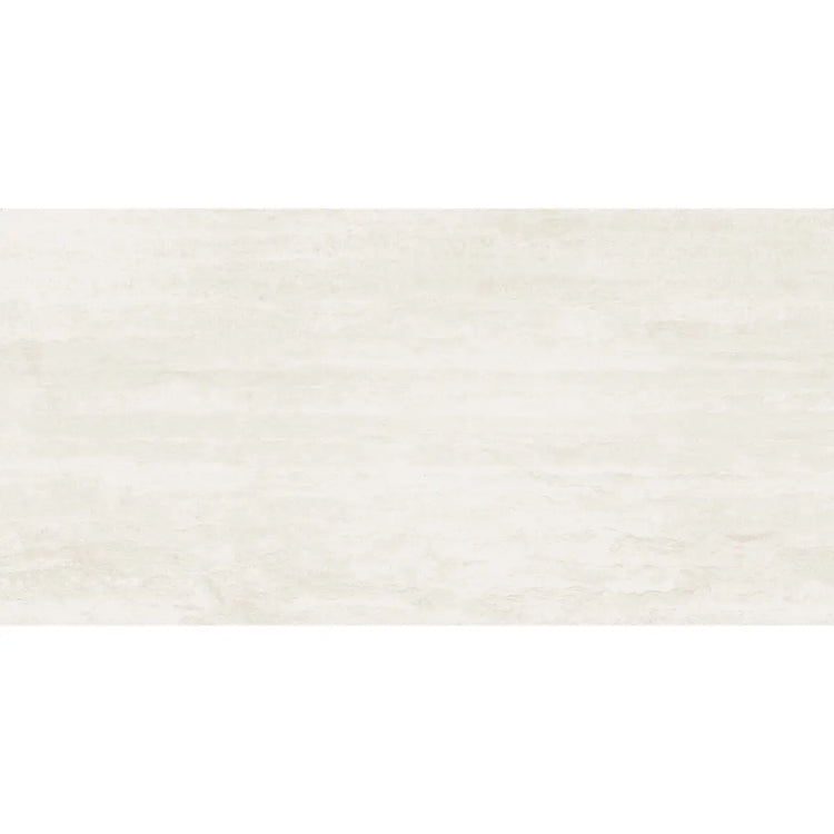 Eterica White Travertine 24x48 Porcelain Tile