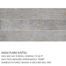 Kasai Fumo Kintsugi 10x60" Rectified Porcelain Tile