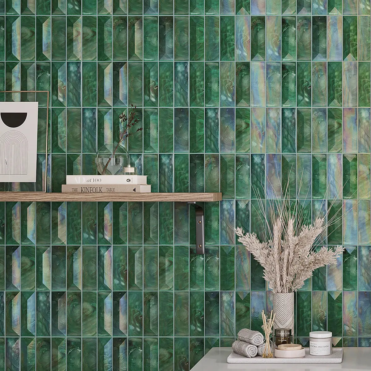 Luxe Glass Mosaic Tiles